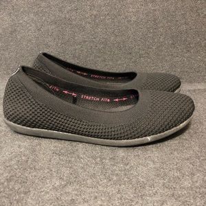 Skecher Shoes Women's Cleo Sport What A Move Black Flats #158198 Size 7.5